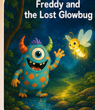 Book cover: Freddy and the Lost Glowbug